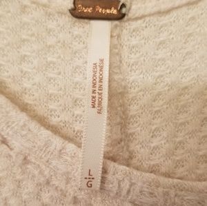 Free People long sleeved oversized thermal